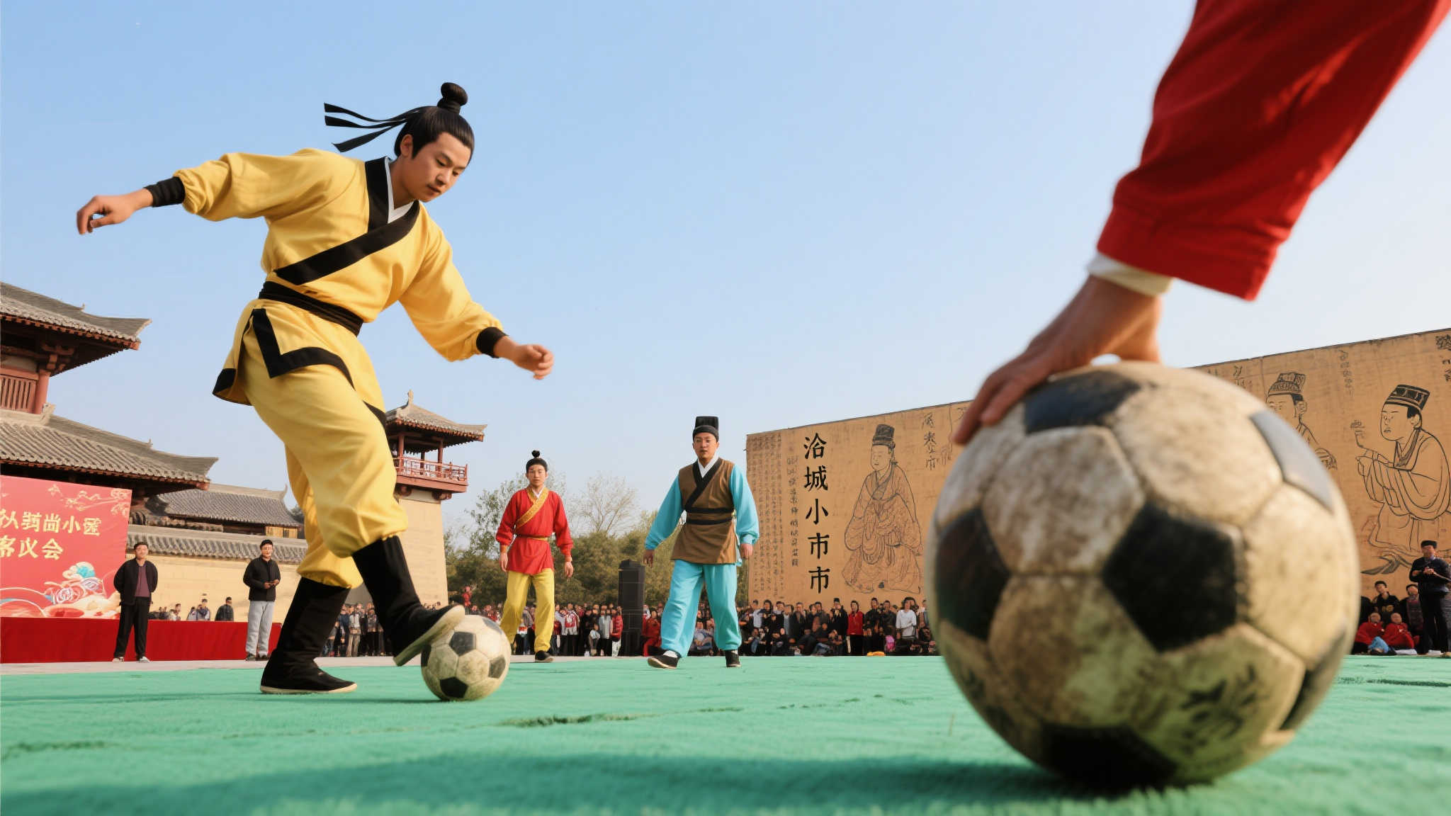 蹴鞠作为中国古代的一项传统体育项目，最早可以追溯到